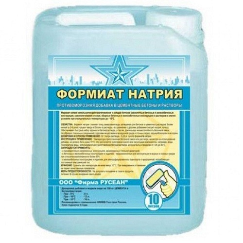 Формиат натрия Русеан 10 л