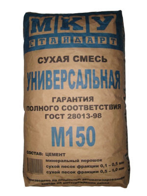 Сухая смесь М150 МКУ 40кг