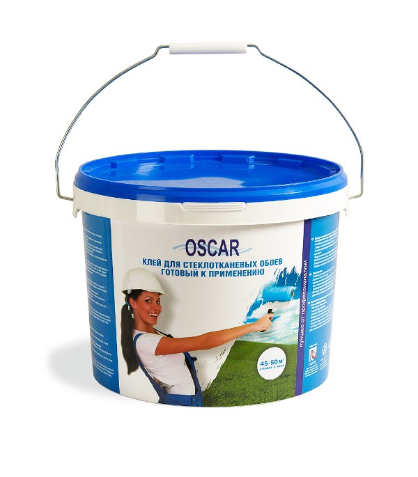 Клей для стеклообоев стеклохолста OSCAR  10л