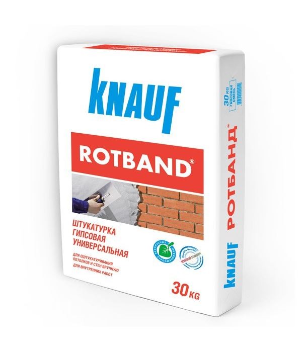 Гипсовая штукатурка РОТБАНД КНАУФ 30кг