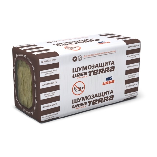 Утеплитель Ursa Terra 34PN Шумозащита