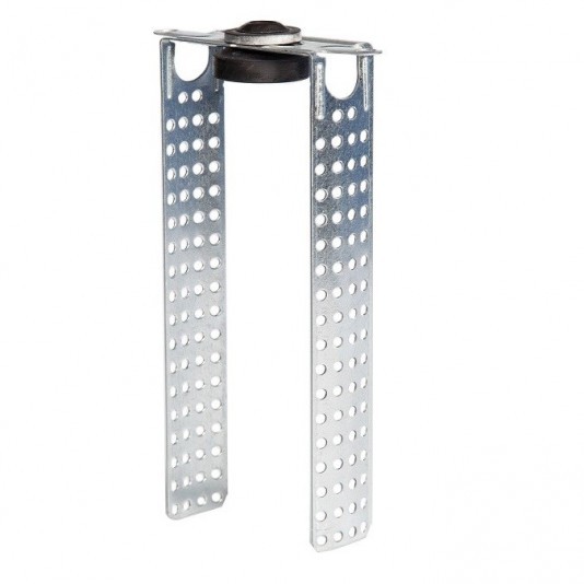 Подвес прямой антивибрационный Knauf CD 60х27 200х91х30 с звукоизоляционной вставкой