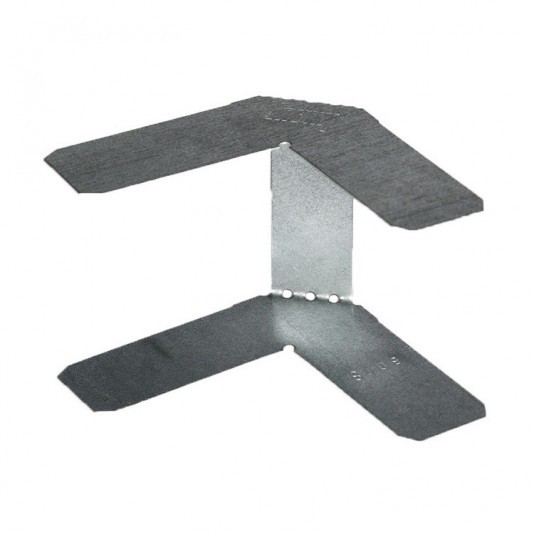 Соединитель угловой Knauf 90 градусов для профиля CD 60х27 81х81х58 мм
