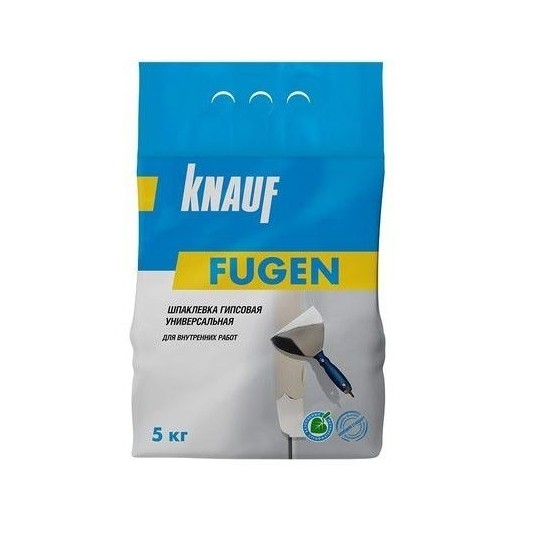 Шпатлевка гипсовая Knauf Фуген серая 5 кг