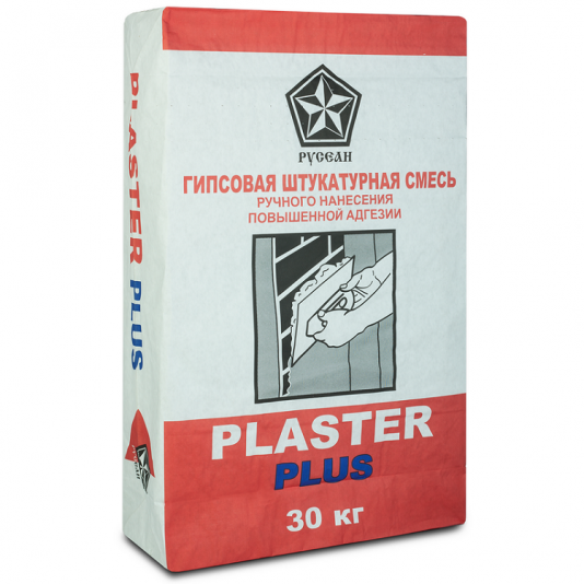 Штукатурка гипсовая Русеан Plaster Plus 30 кг