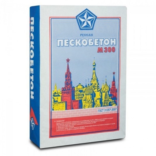 Пескобетон Русеан М-300 40 кг