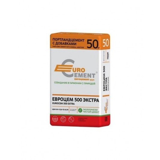 Цемент М-500 ЕВРО 50кг
