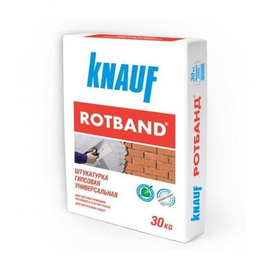 Гипсовая штукатурка РОТБАНД КНАУФ 30кг