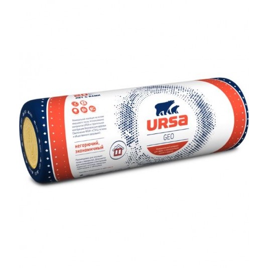 Минеральная вата URSA GEO М-11 2*6250*1200*50 мм (15м2)