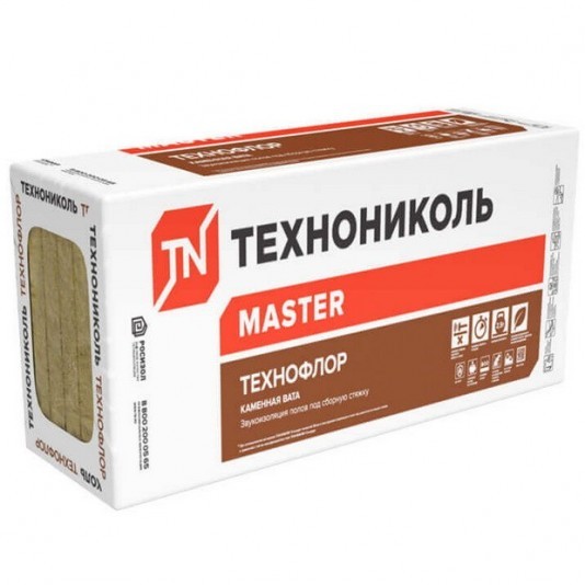 Базальтовая вата Технониколь Технофлор Стандарт 1200х600х30 мм
