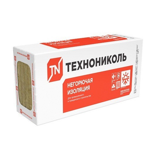 Базальтовая вата Технониколь Техновент Оптима 1200х600х100 мм 4 плиты в упаковке