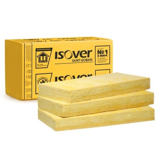 Теплоизоляция Isover Штукатурный фасад 1200х600х150 мм на основе кварца 2 плиты в упаковке