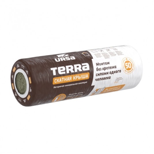 Утеплитель Ursa Terra 35QN Скатная крыша 200 мм