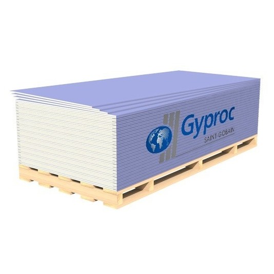 Гипсокартон (ГКЛ) Gyproc Акустик Стронг звукоизоляционный усиленный 3000х1200х15 мм